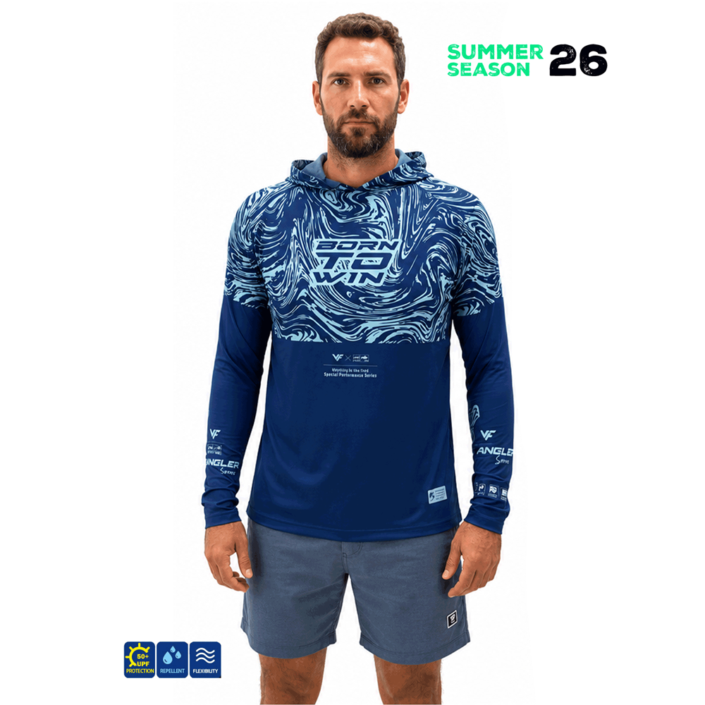 Fujin Pro Angler S26 Hooded Izohips Blue Mint