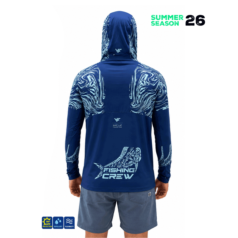 Fujin Pro Angler S26 Hooded Izohips Blue Mint