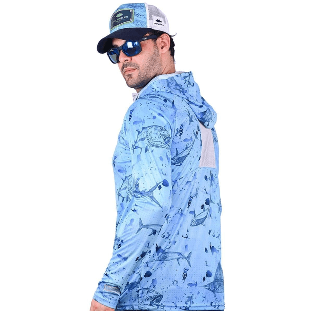 Fujin Pro Angler T-Shirt Blue Fish