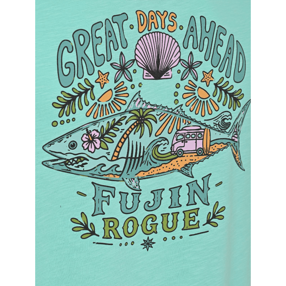 Fujin S26 Hawaii T-Shirt Mint - M