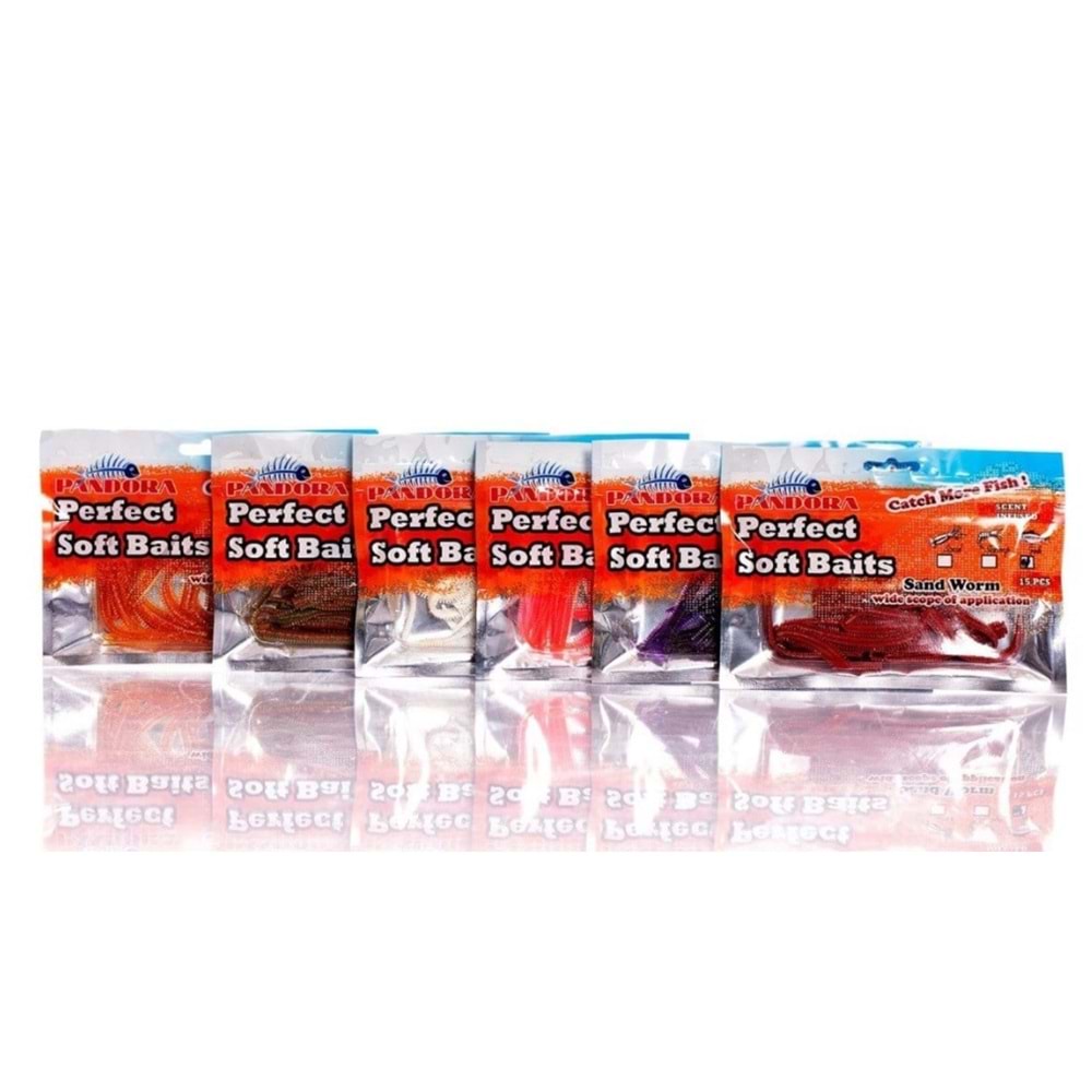 Pandora Perfect Soft Baits Sandworm 7 Cm PINK
