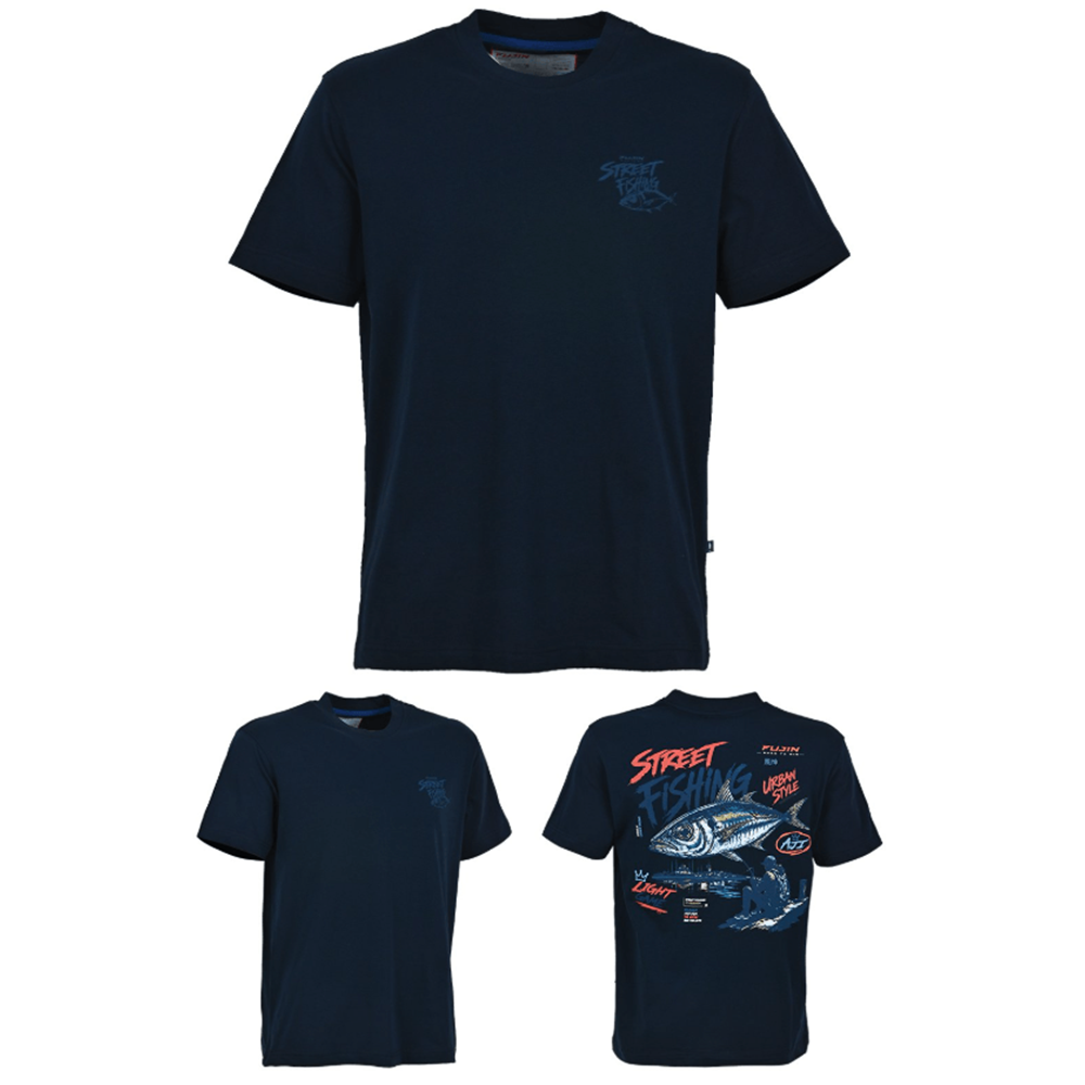 Fujin S26 Street Fishing T-Shirt Dark Navy
