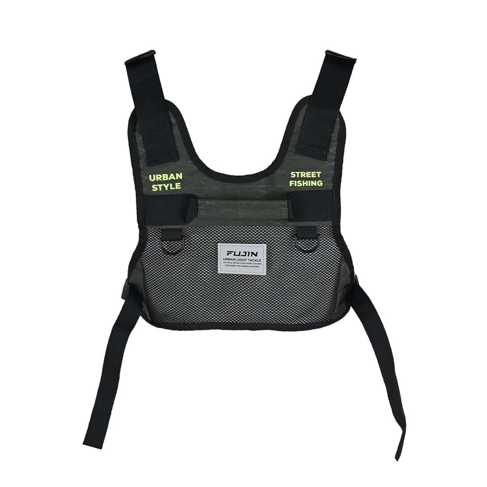Fujin Tactical Vest Khaki Balıkçı Çantası