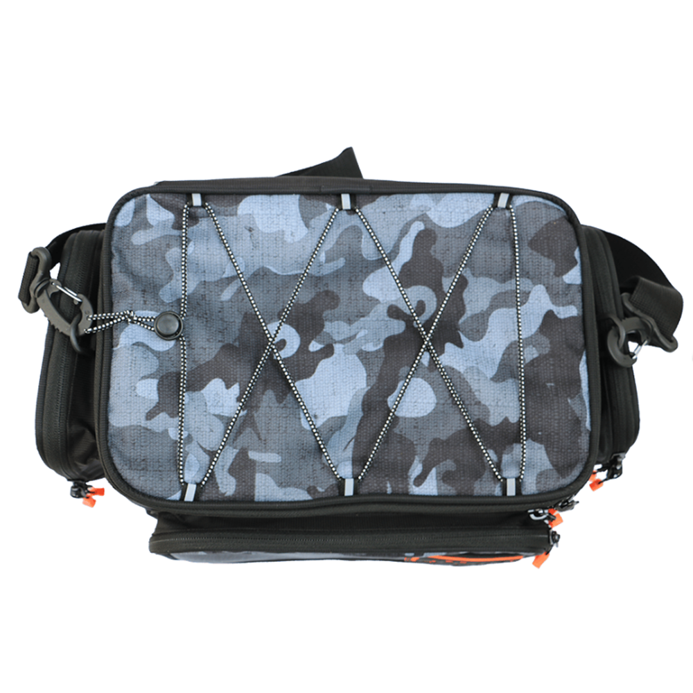 Fujin Black Camo Helper Bag - Balıkçı Çantası