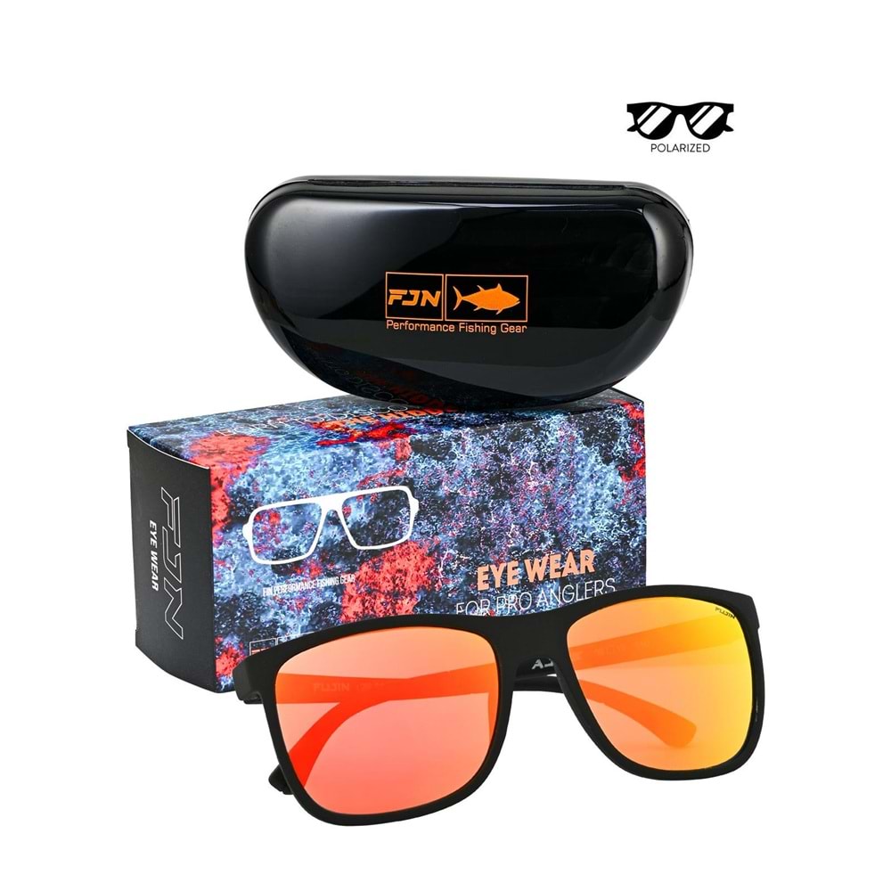 Fujin Ajime Polarize Güneş Gözlüğü - ORANGE