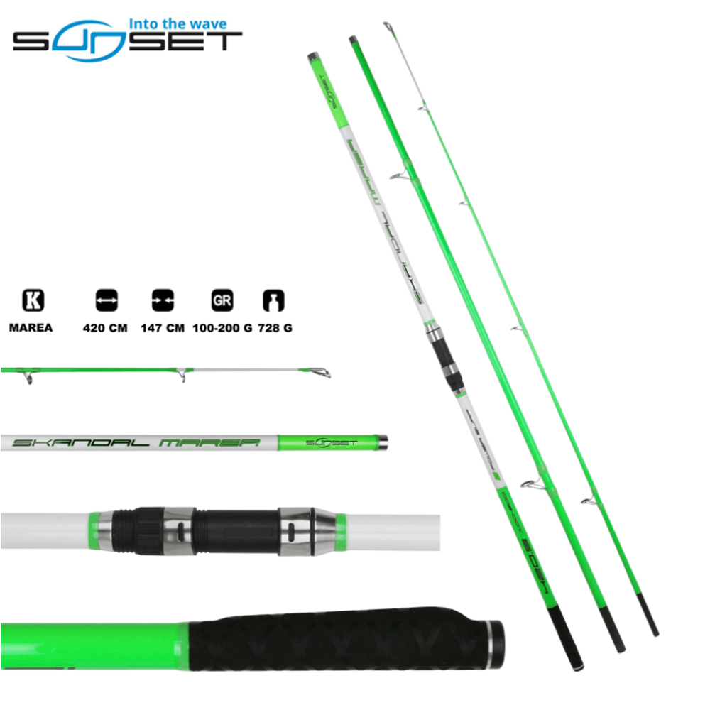 Sunset Skandal Marea Power MN 420cm 100-200gr Surf Kamışı