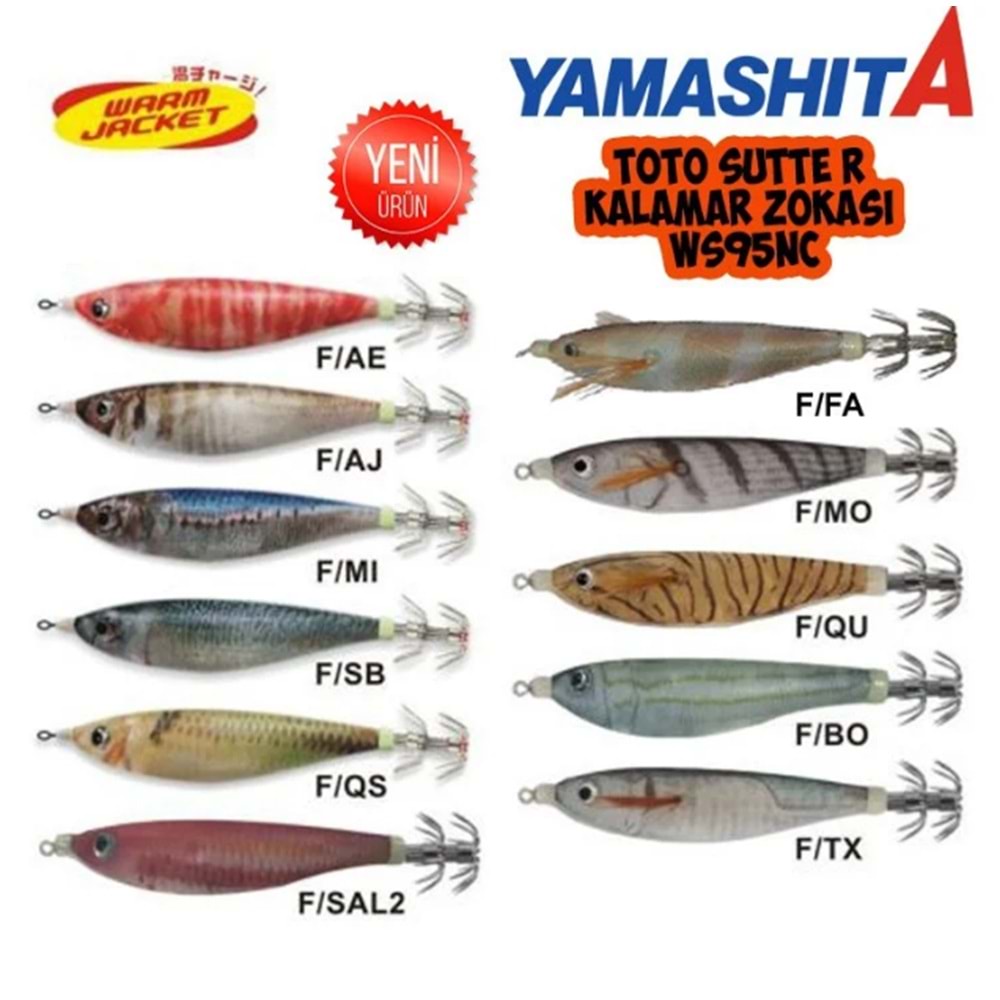 Yamashita Toto Sutte R Kalamar Zokası Ws95Nc