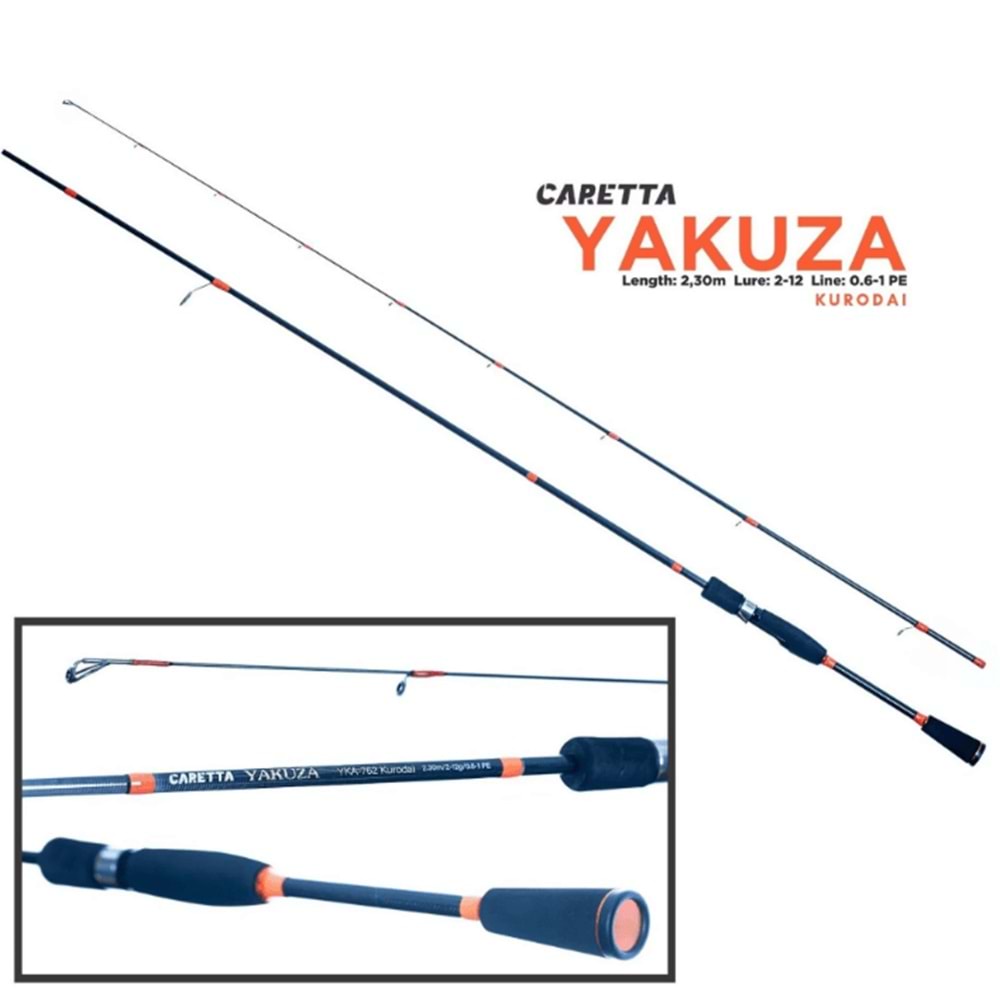 Caretta Yakuza Kurodai 3-18g 2.30m 0.6-1 Pe