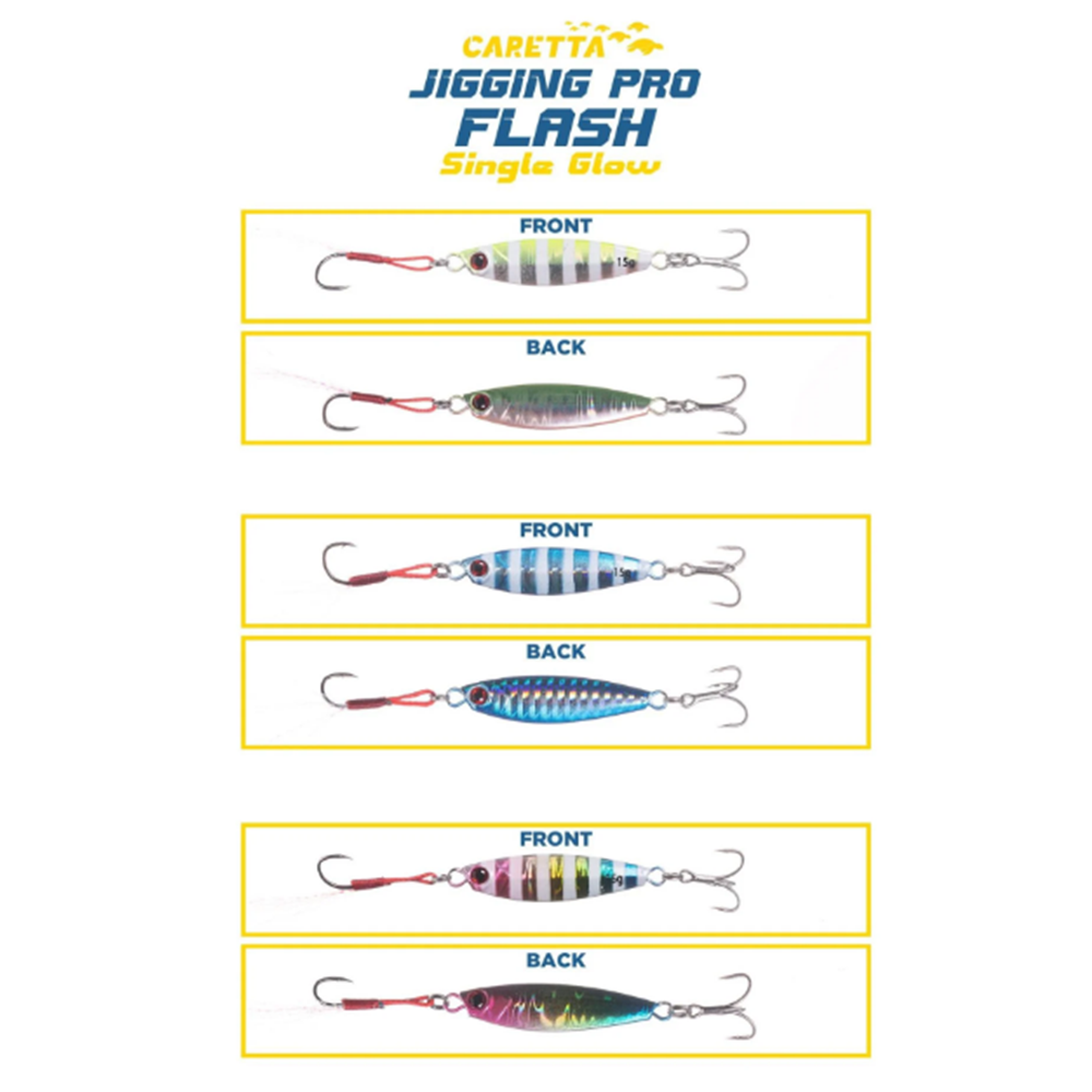 Caretta Jigging Pro Flash 7Gr Jig Yem - SİNGLE GLOW