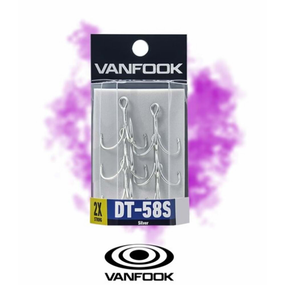 VANFOOK DT-58S TREBLE MH SILVER