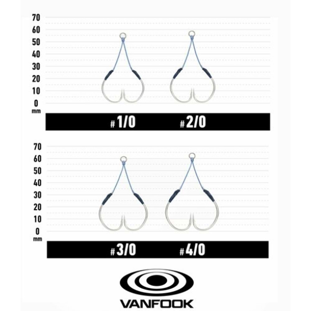 VANFOOK FT-2.5 SPINBULL FLEX ASIS 2.5 CM 2P