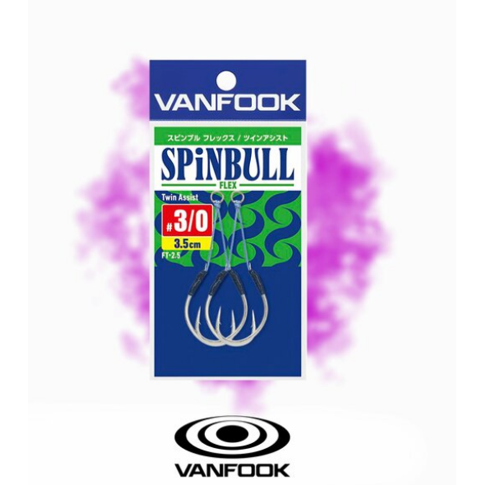 Vanfook FT-3.5 Spinbull Flex Asis 3.5cm 2p - 2/0