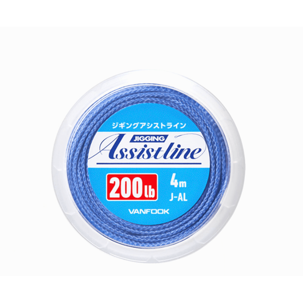 Vanfook J-AL Jigging Assist Line Mavi Kevlar İp - 300LB
