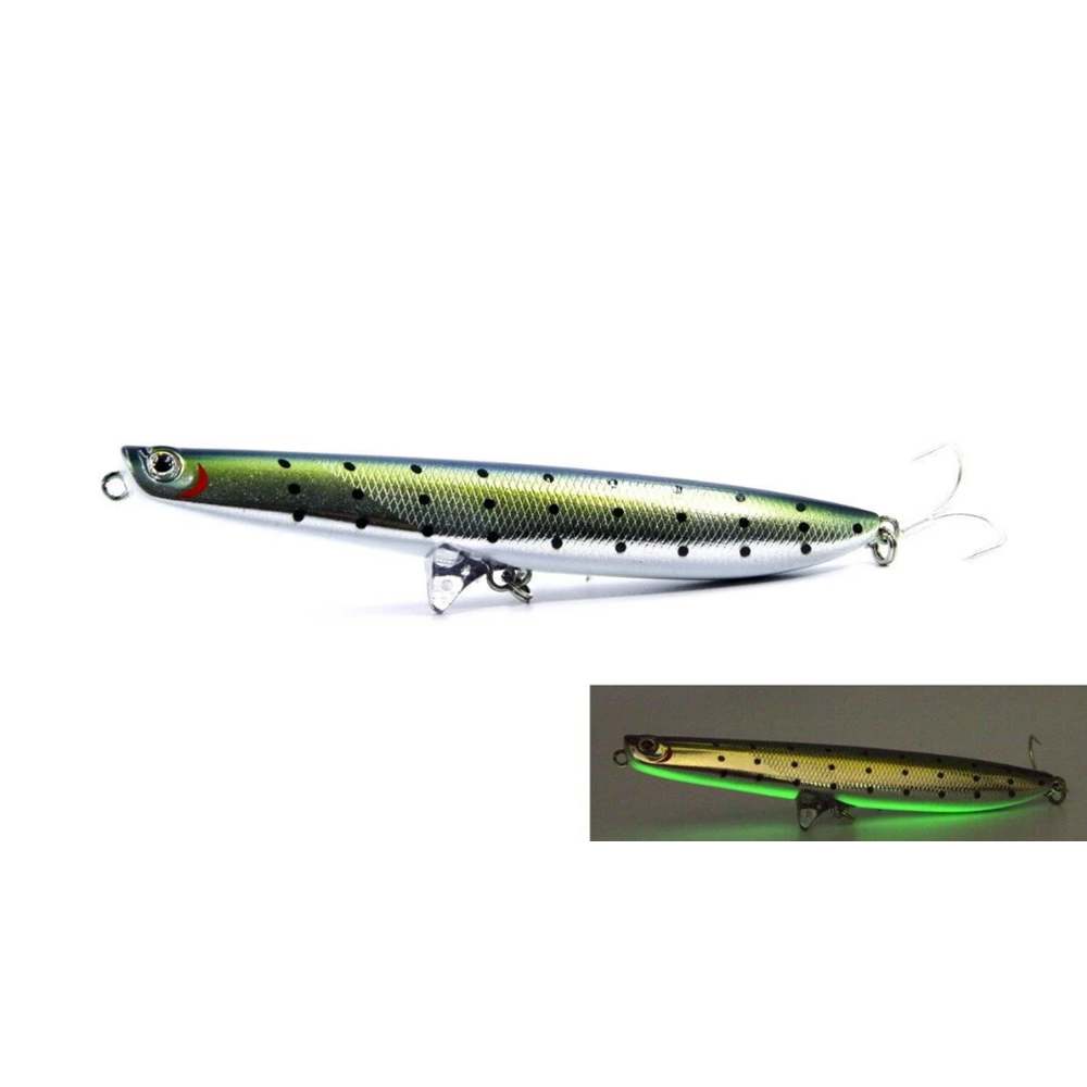 Fujin Venom 120mm 20gr Su Üstü Maket Balık - 043 Metal Smoke Joe