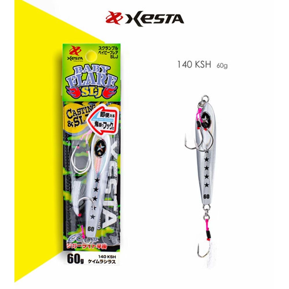 Xesta Scramble Baby Flare Slj 60gr Jig Yem - 140 KSH