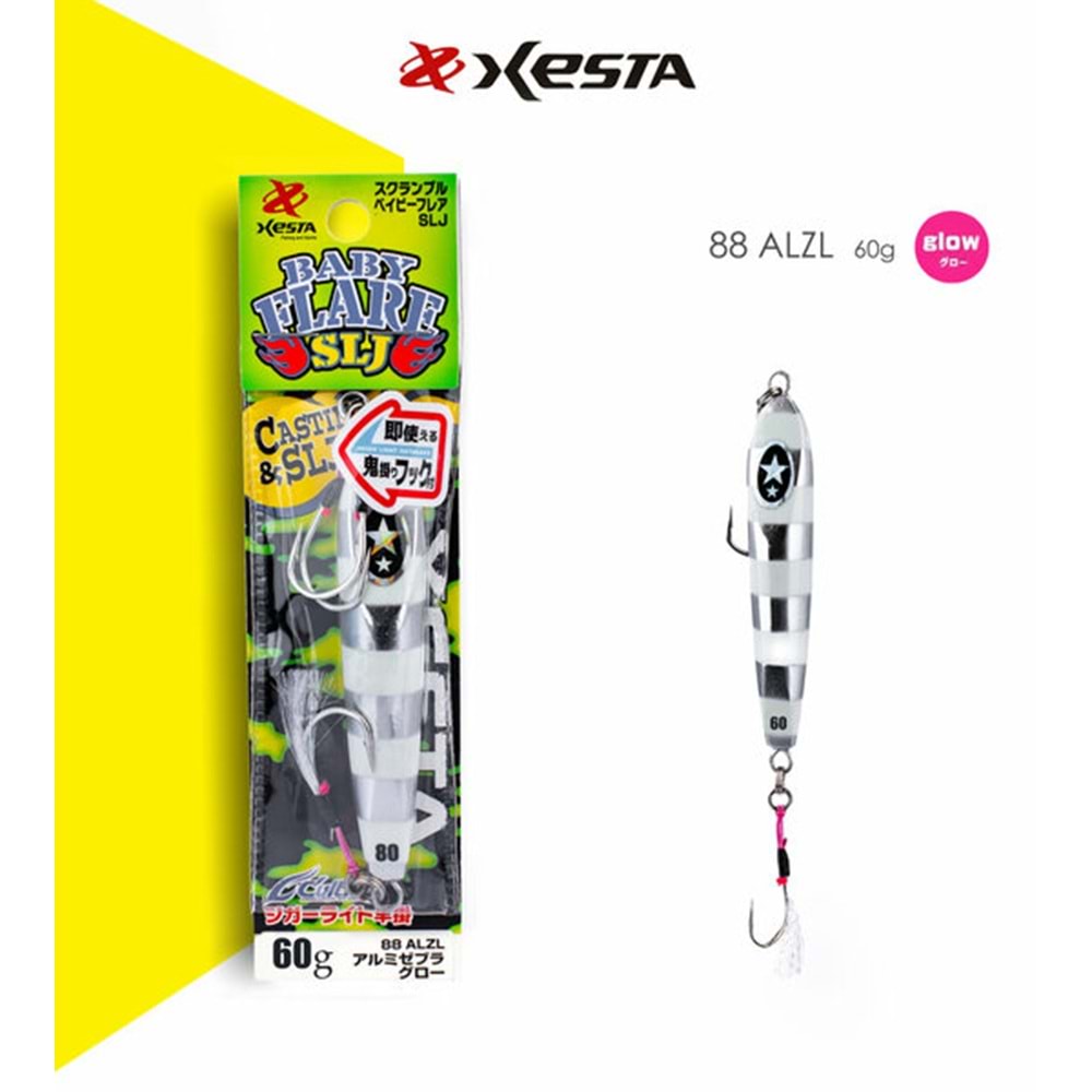 Xesta Scramble Baby Flare Slj 60gr Jig Yem - 88 ALZL