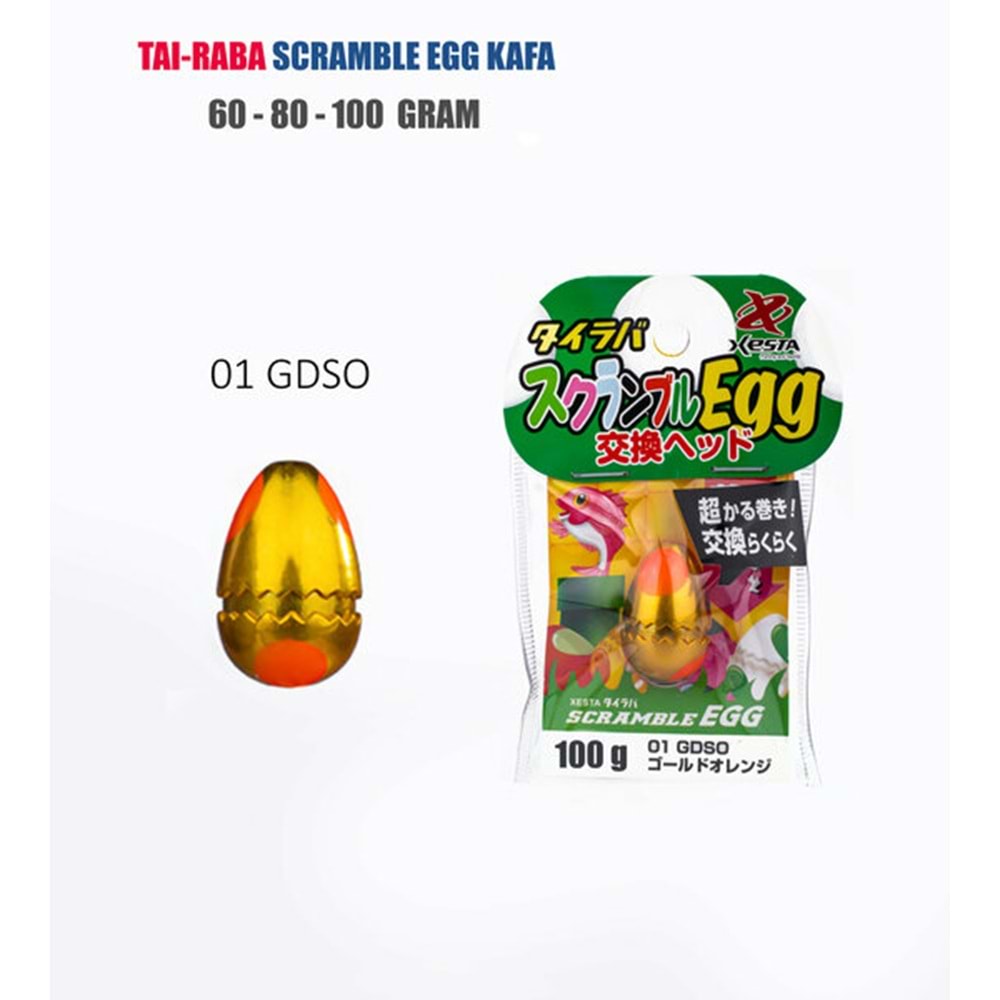 Xesta Tai -Raba Scramble Egg Kafa 100gr - 01 GDSO