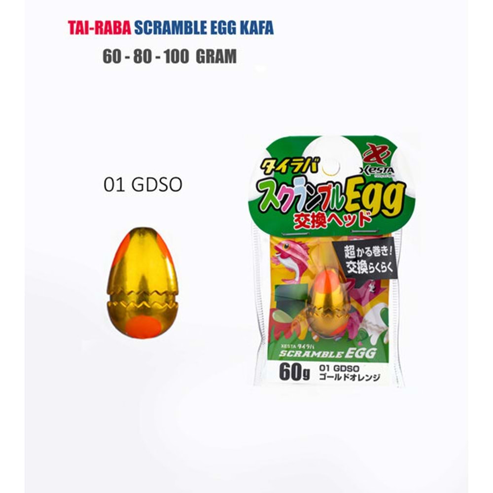 Xesta Tai -Raba Scramble Egg Kafa 60gr - 01 GDSO