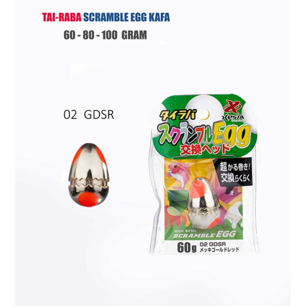 Xesta Tai -Raba Scramble Egg Kafa 60gr - 02 GDSR