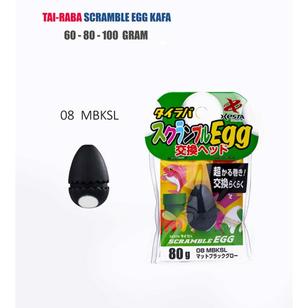 Xesta Tai -Raba Scramble Egg Kafa 80gr - 08 MBKSL