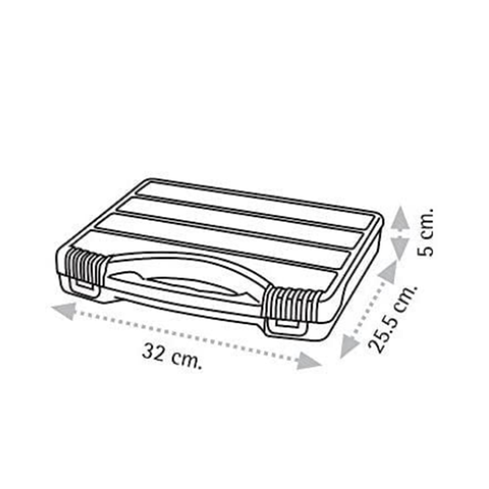 ASR 2044 Organizer Kutu - SİYAH