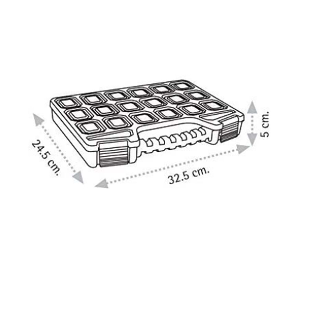 ASR 2034 Organizer Kutu Mega 13