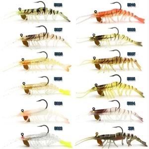 Pandora Balıkçılık Caridina 76mm 6.5gr Silikon Karides Yem