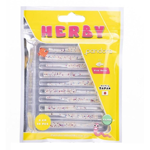 Pandora Balıkçılık Herby Worm 5cm Lrf Silikon Yem(10 Adet) - CANDY