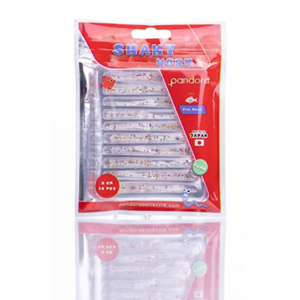 Pandora Balıkçılık Shaky Worm 5cm Lrf Silikon Yem(10 Adet) - GLOW