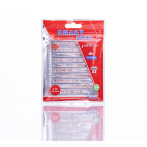 Pandora Balıkçılık Shaky Worm 5cm Lrf Silikon Yem(10 Adet) - RED GLITTER
