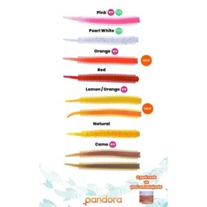 Pandora Balıkçılık Kavanoz Perfect Soft Baits Sand Worm 7 cm