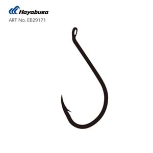 Hayabusa HBEK 562 Delikli Octopus Sinarit İğnesi Black Nikel - 5/0