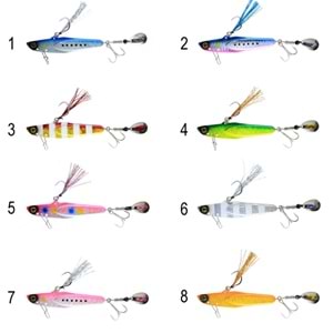 Hayabusa FS 449 Jack Eye Maki Pita Minnow 40gr Light Jig Suni Yem