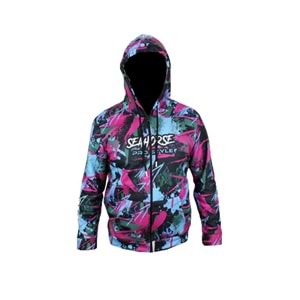 Sea Horse Polar Jacket Candy - M