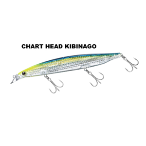 Daiwa Shoreline Shiner-Z Vertice R Laser Impact 140F Maket Yem - CHART HEAD KIBINAGO