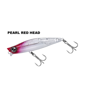 Daiwa Morethan Galva Laser Impact 73S Maket Yem - PEARL RED HEAD