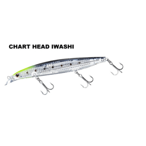 Daiwa Shoreline Shiner-Z Vertice R Laser Impact 98F Maket Yem - CHART HEAD IWASHI