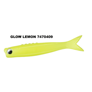 Daiwa Gekkabijin Chibi Roll 1.7 Silikon Yem 8 AD - GLOW LEMON