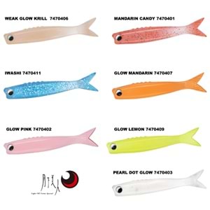 Daiwa Gekkabijin Chibi Roll 1.7 Silikon Yem 8 AD