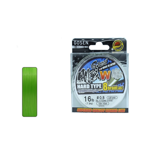 Gosen W8 Hard Type PE 8 Örgü Spin İp Misina 150mt Açık Yeşil - 0.4PE