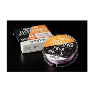 Gosen Jigging Answer PE 8 Örgü Jig ve Tai Rubber İpi 300mt Multi