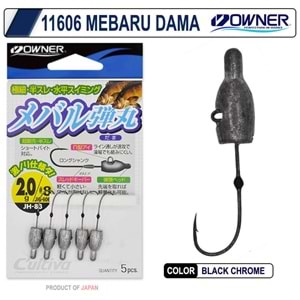 Cultiva 11606 Mebaru Dama Lrf Jighead - 3.0GR-NO:6