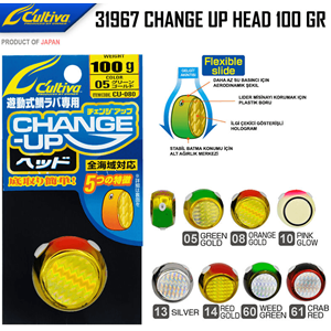 Cultiva 31967 Change Up Head 100gr - 05 GREEN GOLD