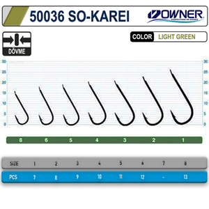 Owner 50036 So- Karei Light Green İğne - 3