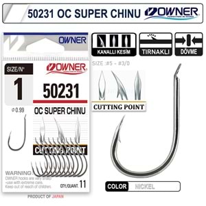 Owner 50231 Cut Super Chinu White İğne - 1
