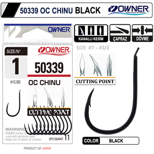 Owner 50339 Cut Chinu Black İğne - 2