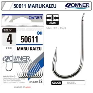 Owner 50611 Marukaizu İğne - 2/0
