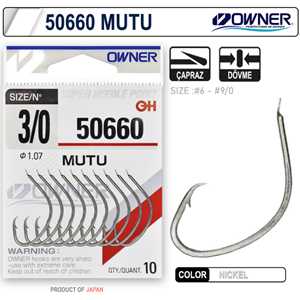 Owner 50660 Mutu White İğne - 5/0