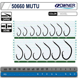 Owner 50660 Mutu White İğne
