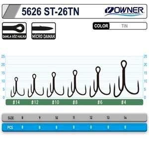 Owner 5626 St-26tn Tin Çarpma İğne - 6